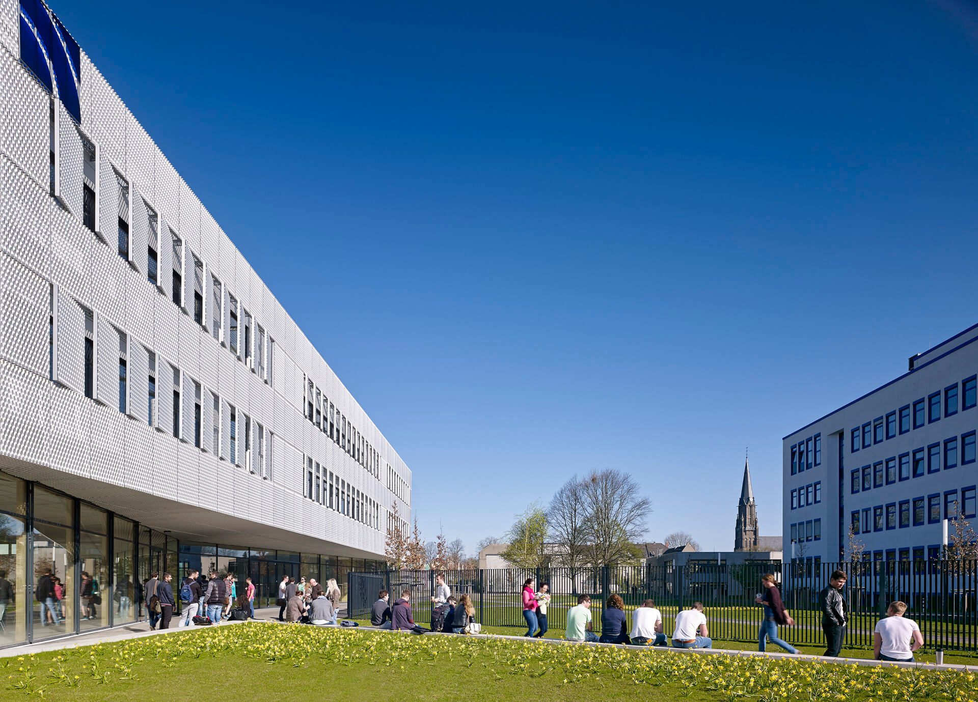 Campuserweiterung Hochschule Niederrhein: Grüne Mitte.